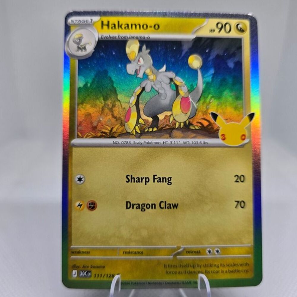 Hakamo-o #111 Pokemon 30th Celebration